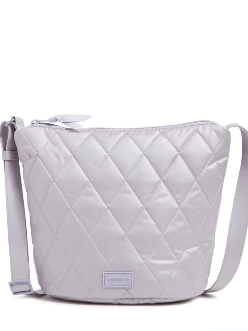 Vera Bradley Quilted Crossbody Bag in Light Lavender